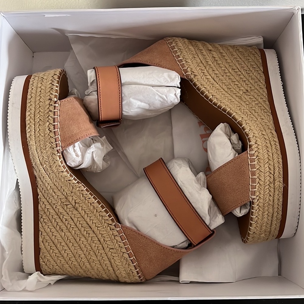 SEE BY CHLOÉ GLYN ESPADRILLE New - Picture 10 of 15